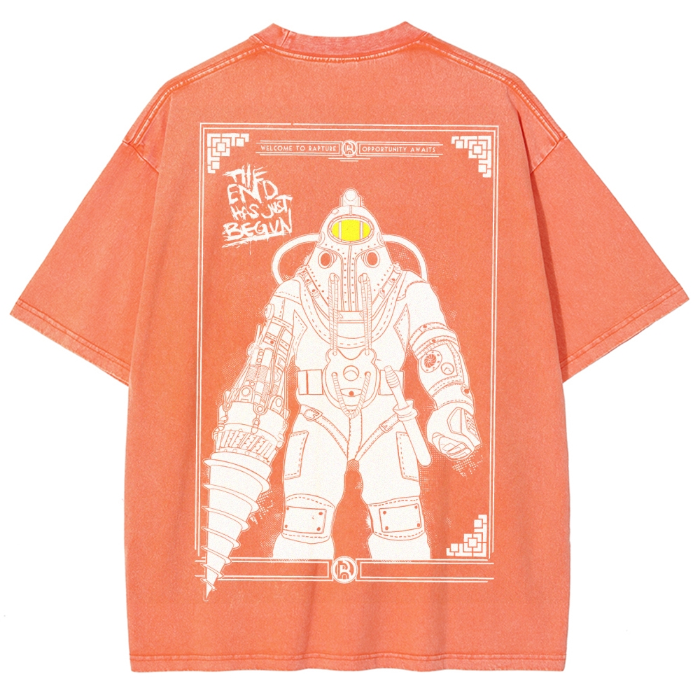 Unisex Fit Washed T-Shirt 2511019752