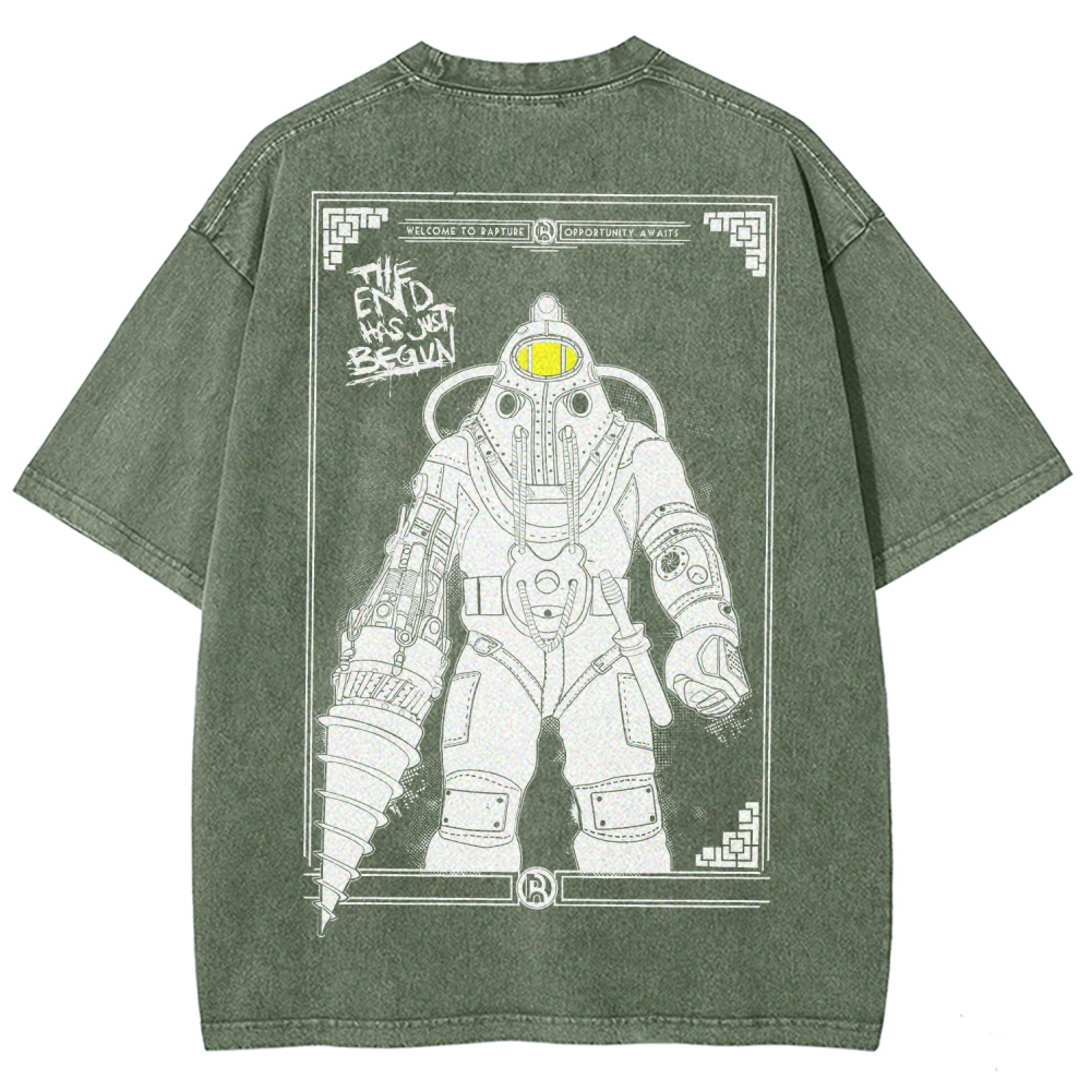 Unisex Fit Washed T-Shirt 2511019752