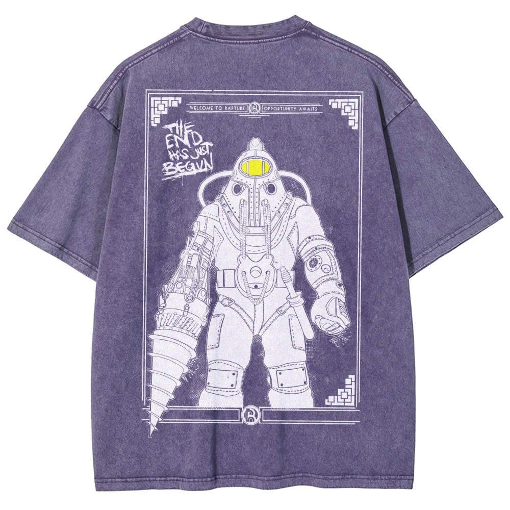 Unisex Fit Washed T-Shirt 2511019752