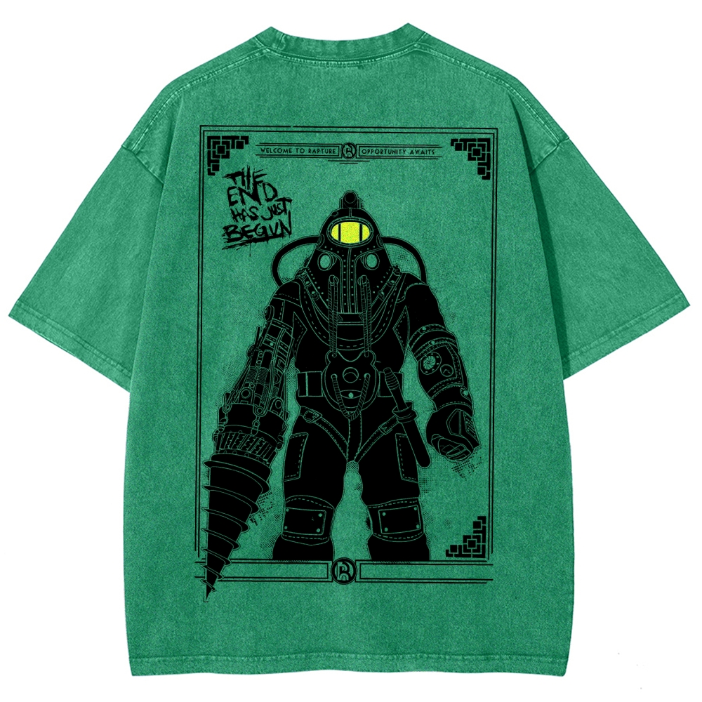 Unisex Fit Washed T-Shirt 2511019752