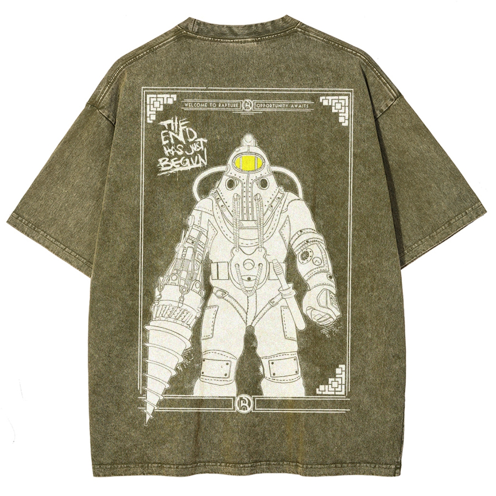 Unisex Fit Washed T-Shirt 2511019752