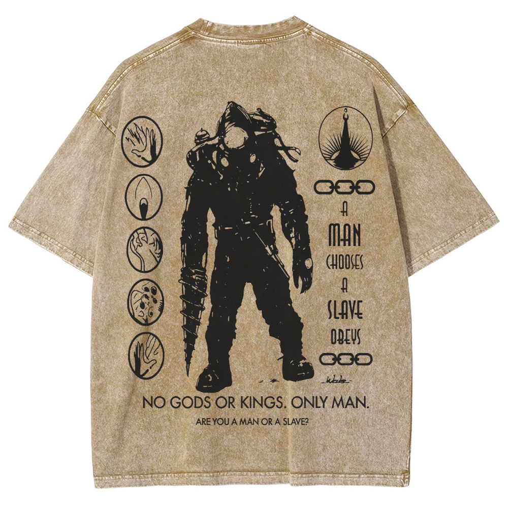 Unisex Fit Washed T-Shirt 2511019756