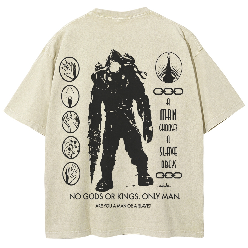 Unisex Fit Washed T-Shirt 2511019756