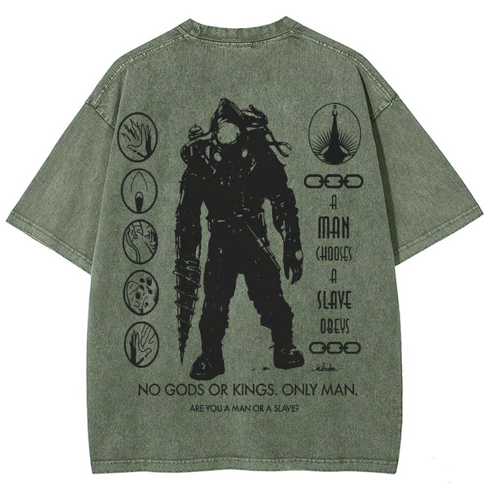 Unisex Fit Washed T-Shirt 2511019756