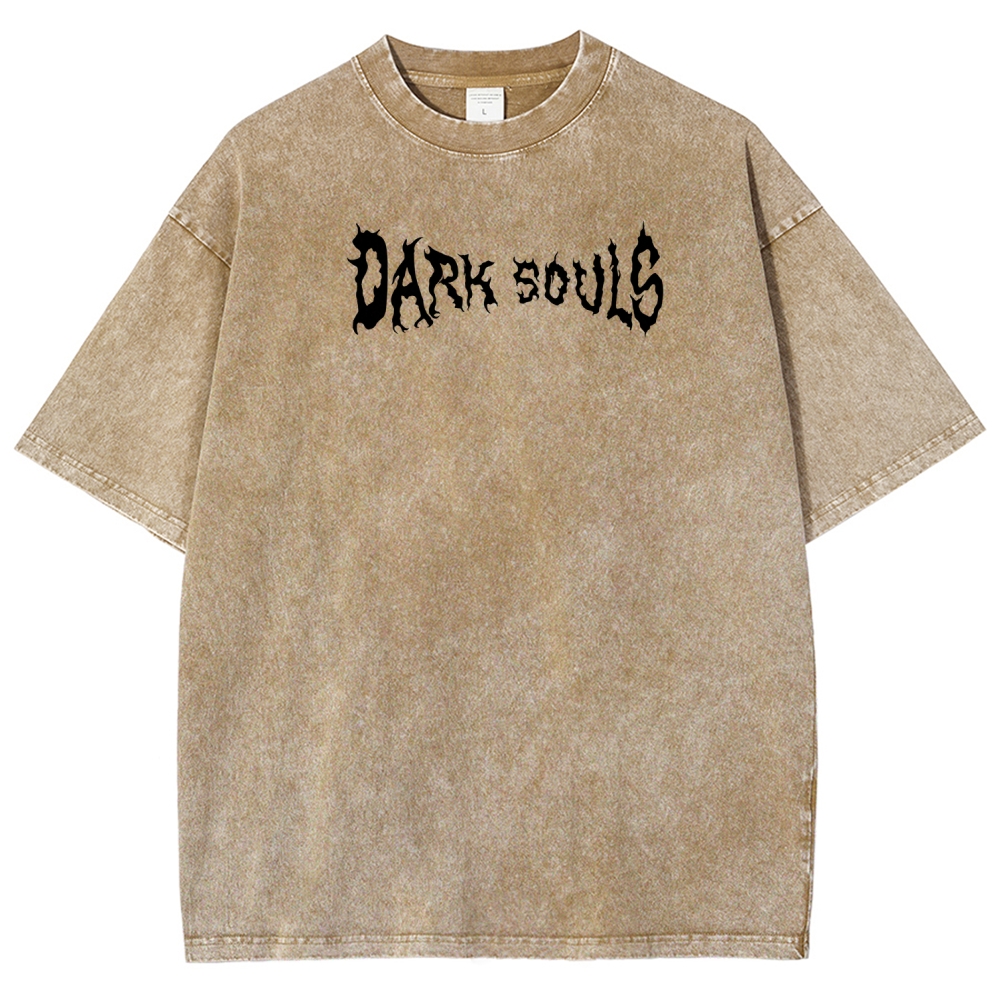Dark Souls Unisex Fit Washed T-Shirt 2511019768