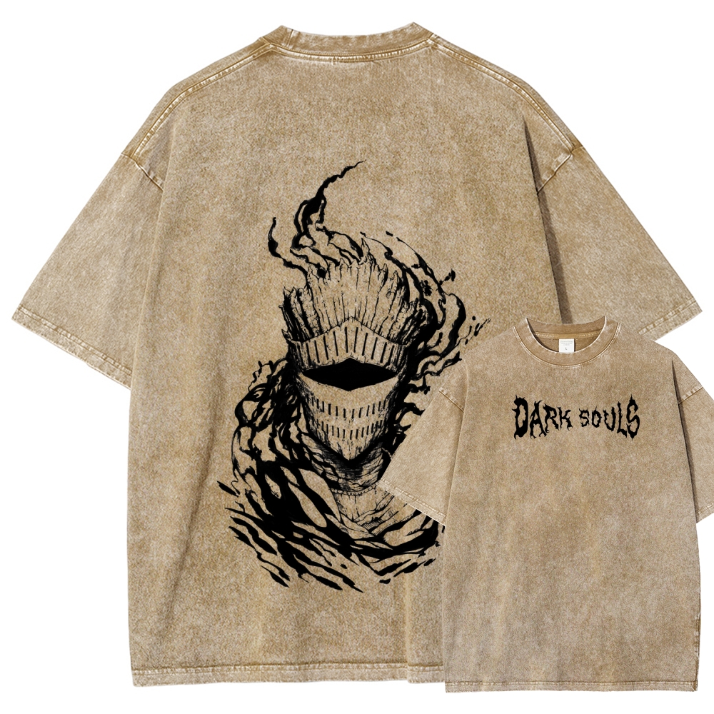 Dark Souls Unisex Fit Washed T-Shirt 2511019768