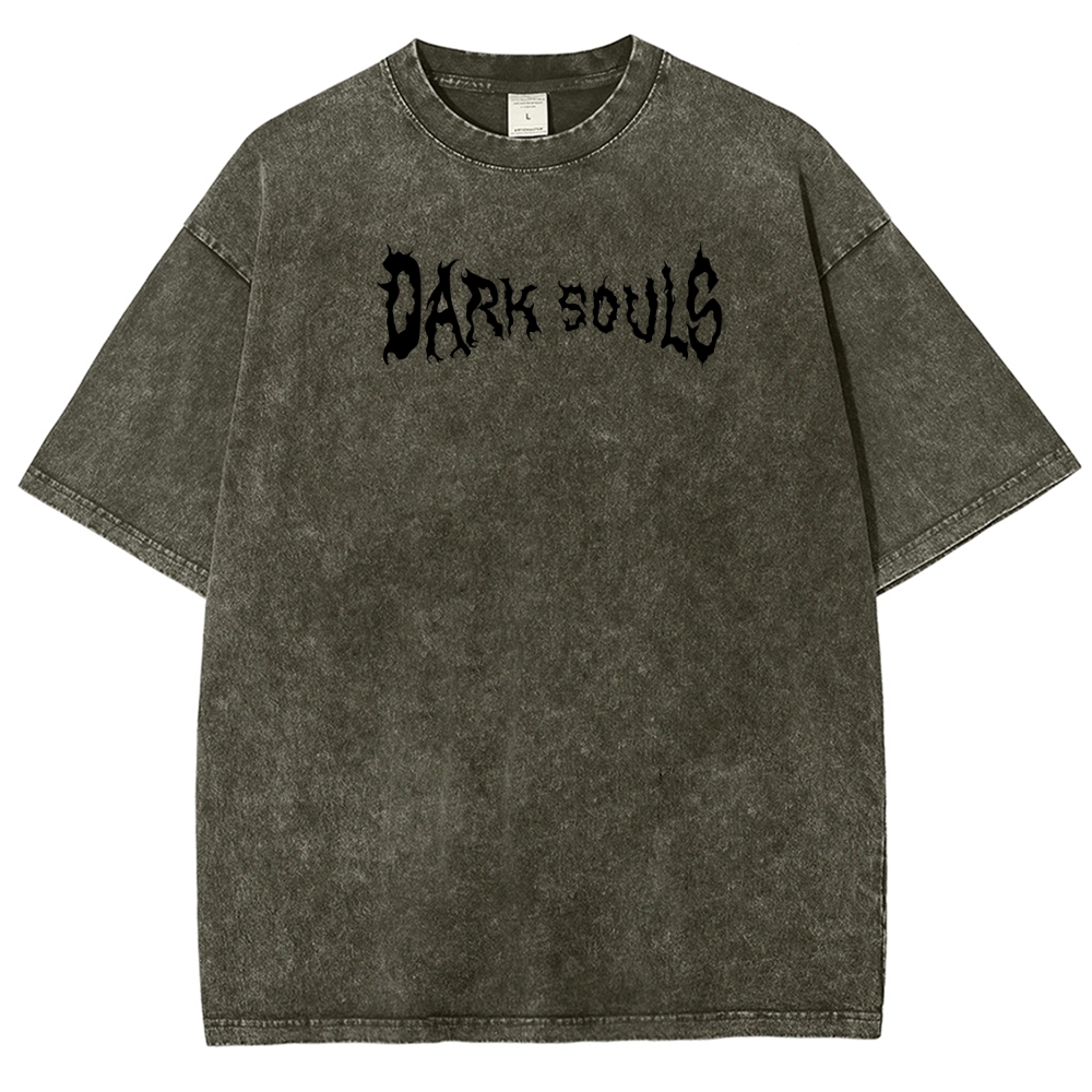 Dark Souls Unisex Fit Washed T-Shirt 2511019768