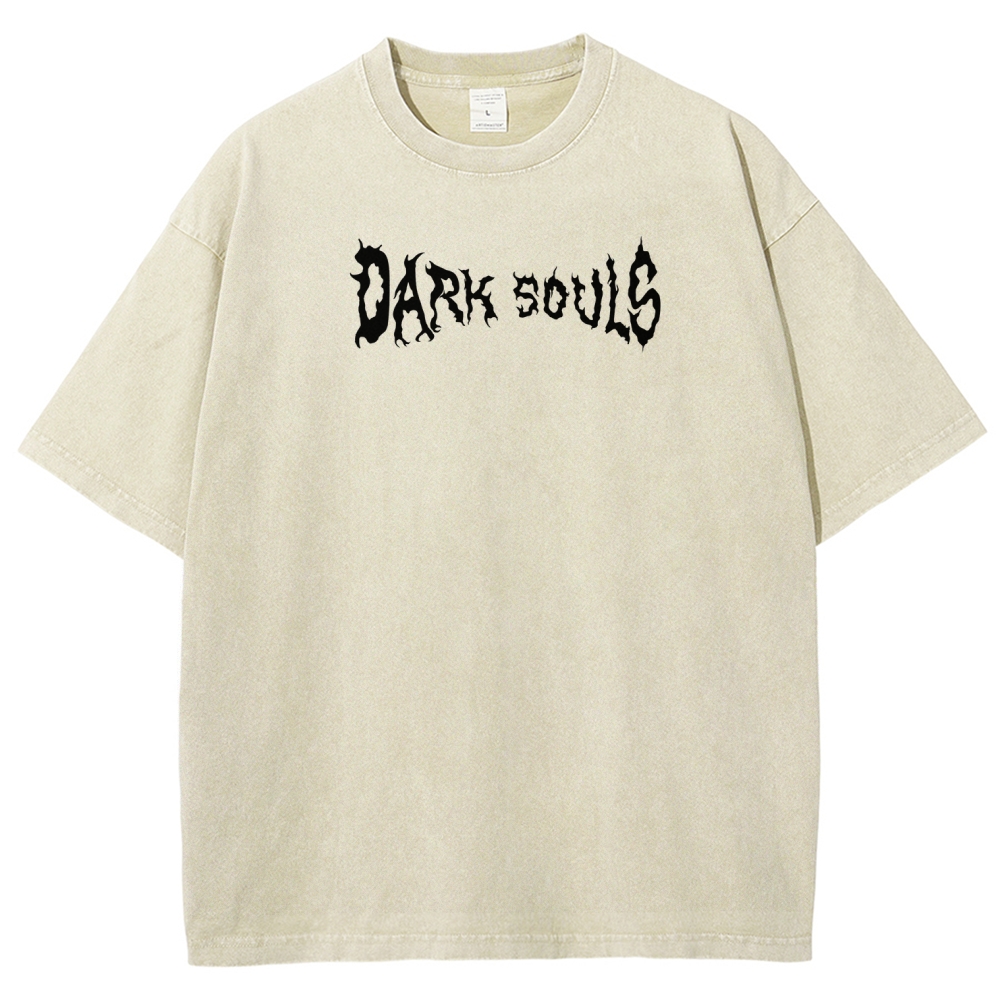 Dark Souls Unisex Fit Washed T-Shirt 2511019768