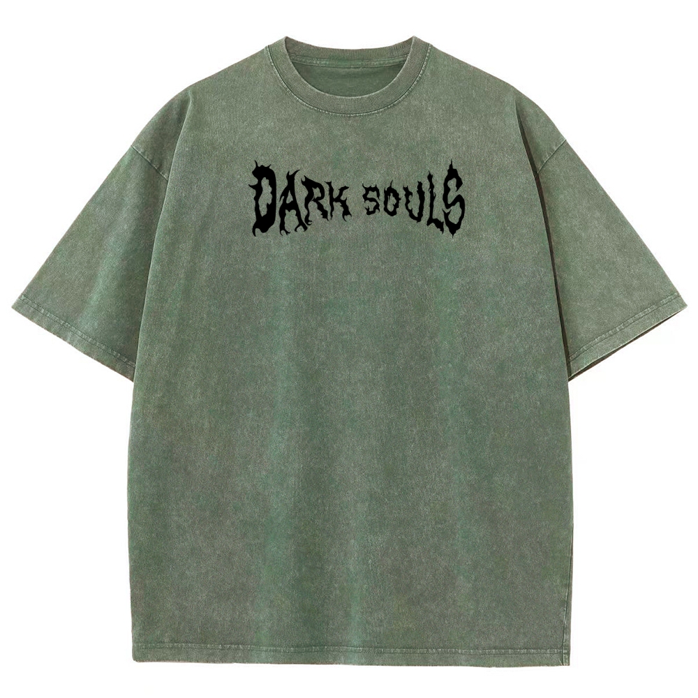 Dark Souls Unisex Fit Washed T-Shirt 2511019768
