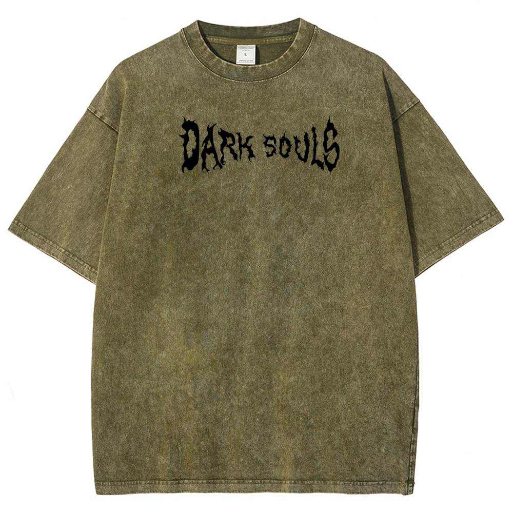 Dark Souls Unisex Fit Washed T-Shirt 2511019768