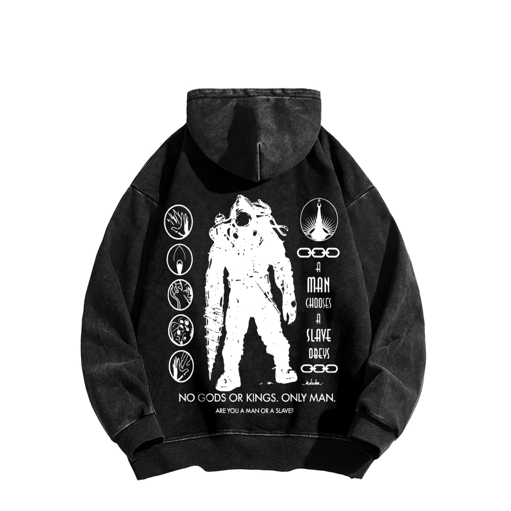 Unisex Washed Hoodie 2511019770