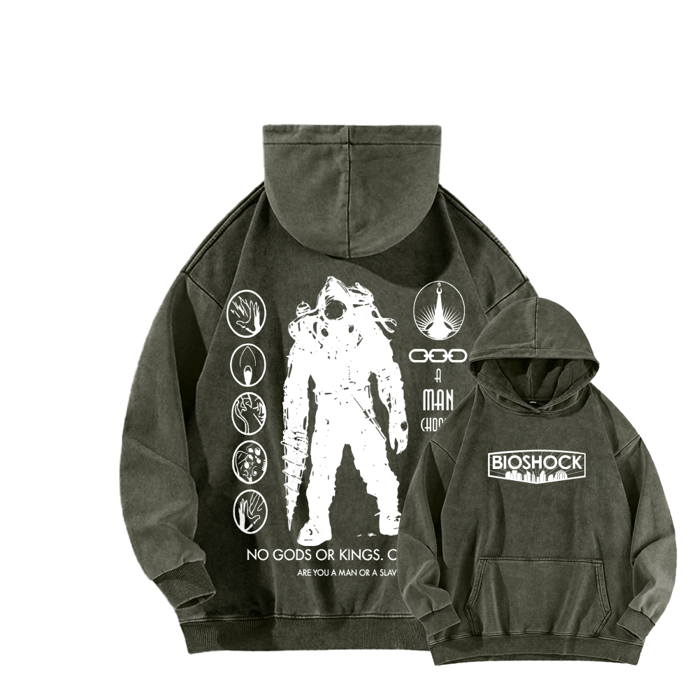 Unisex Washed Hoodie 2511019770