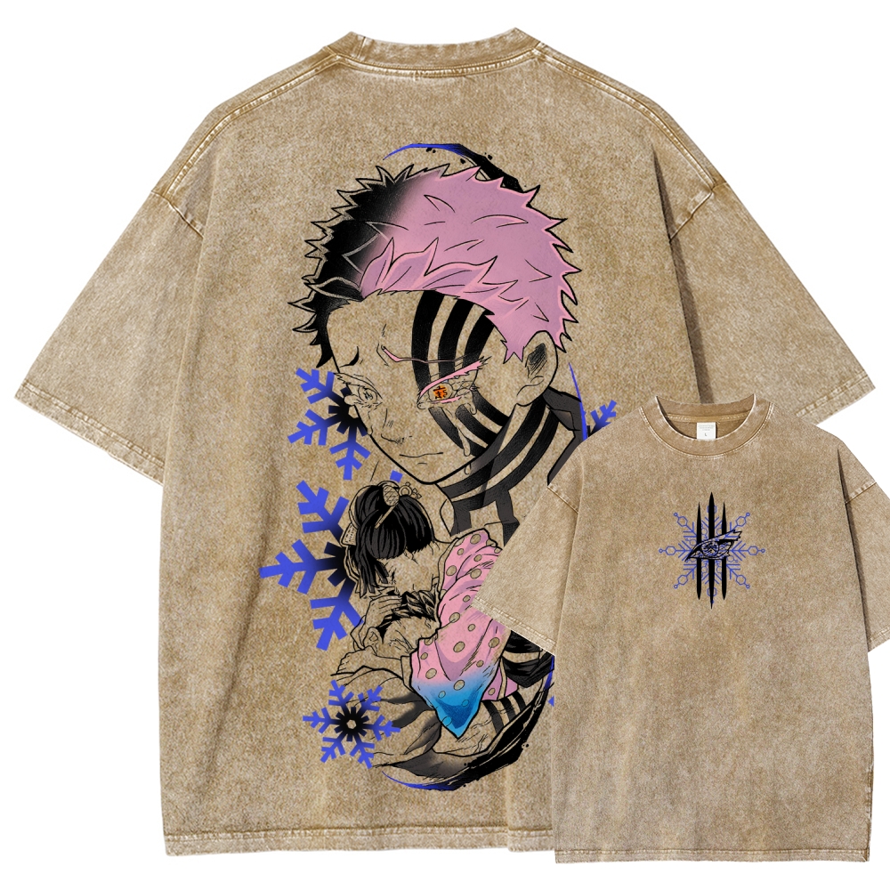 Demon Slayer Unisex Fit Washed T-Shirt 2511024459