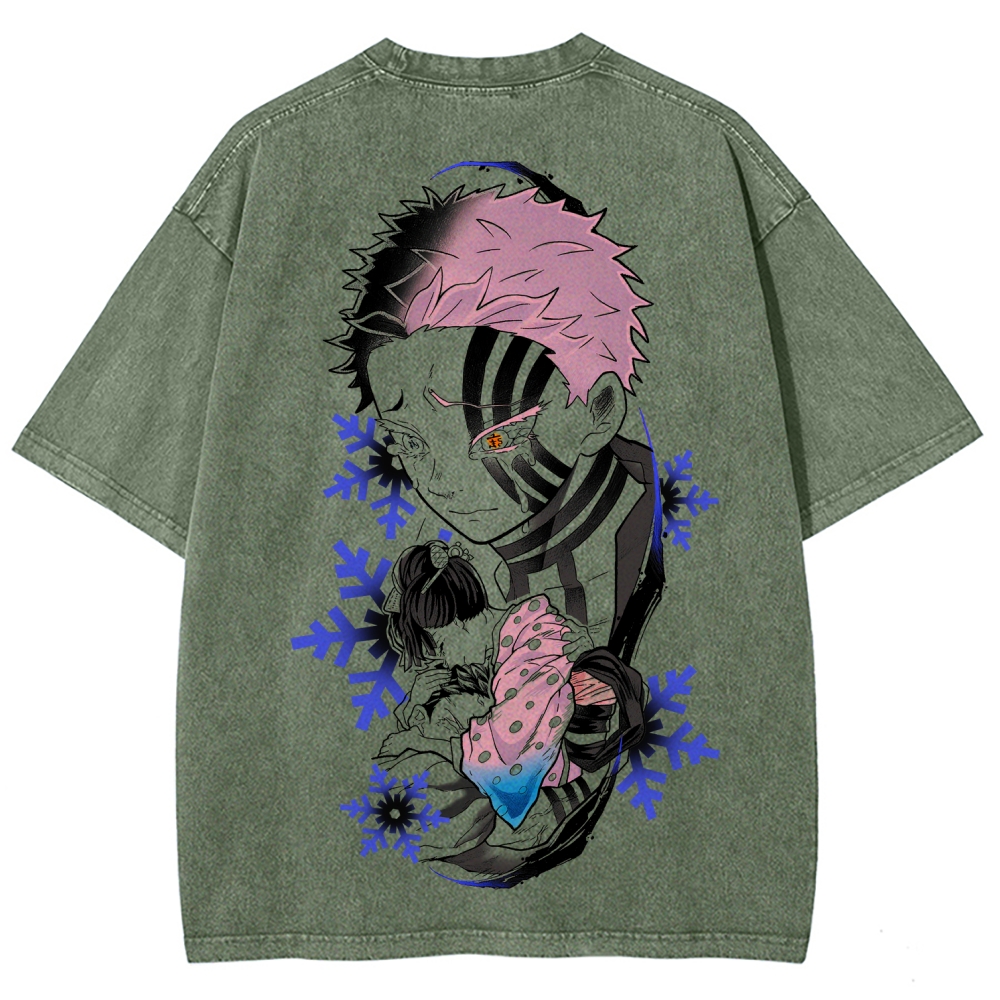 Demon Slayer Unisex Fit Washed T-Shirt 2511024459
