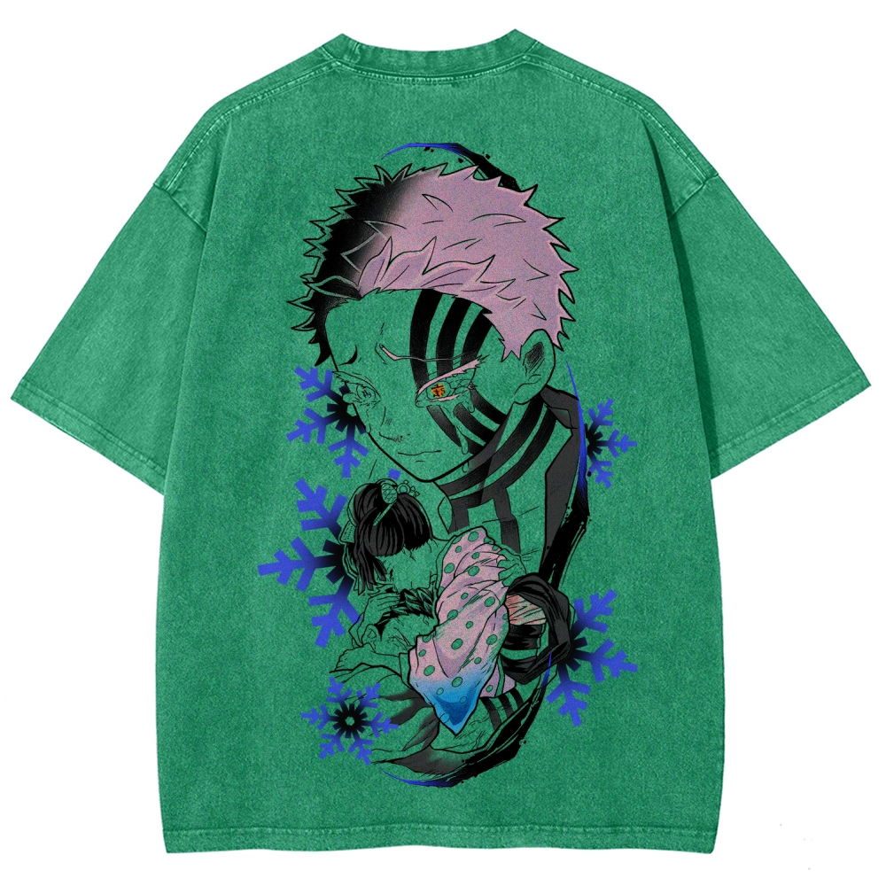 Demon Slayer Unisex Fit Washed T-Shirt 2511024459