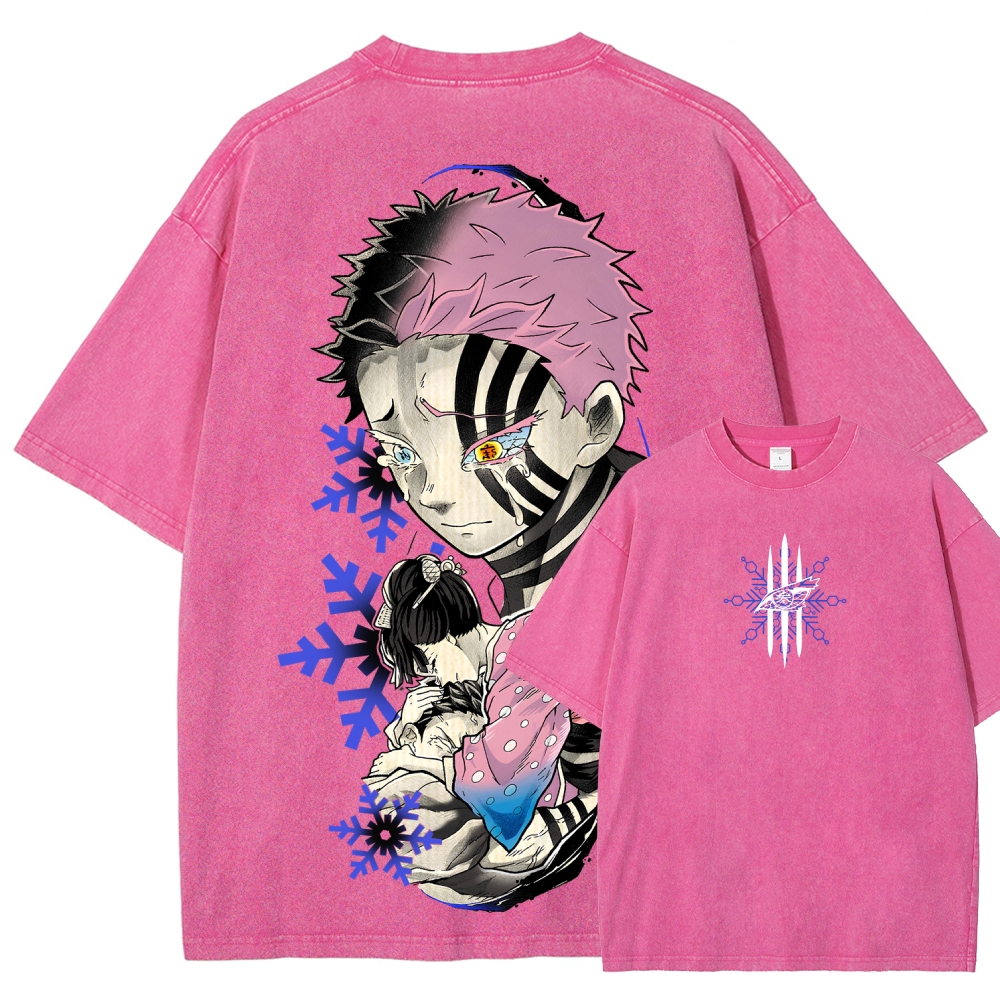 Demon Slayer Unisex Fit Washed T-Shirt 2511024459