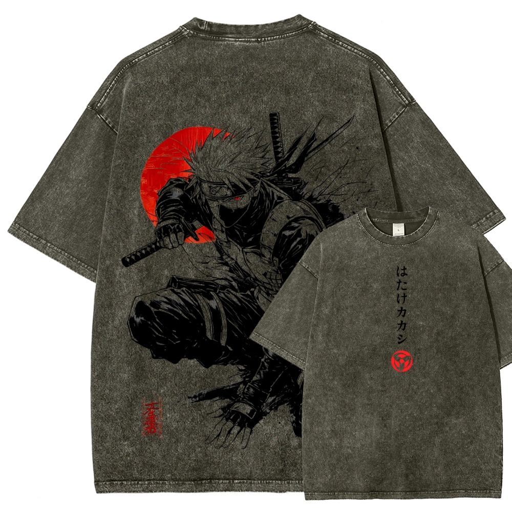 Naruto Unisex Fit Washed T-Shirt 2511024505