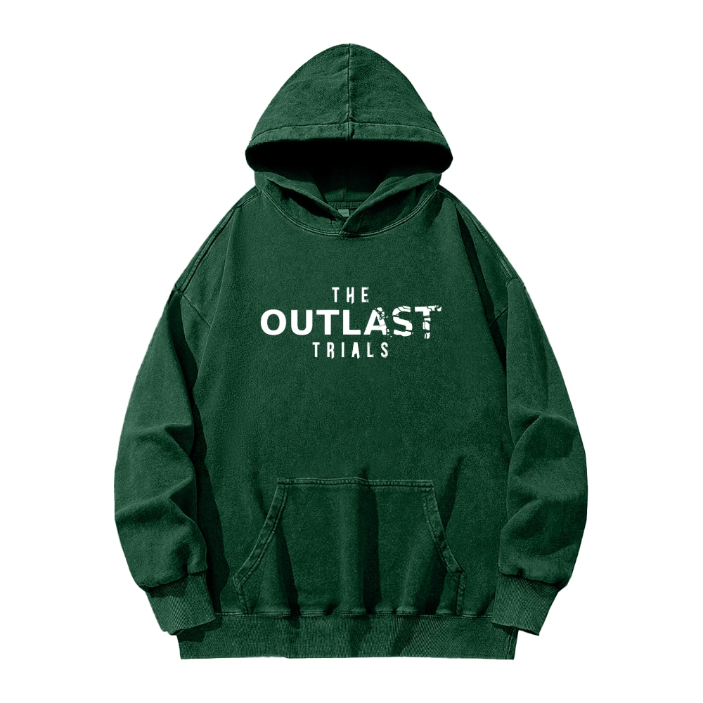 The Outlast Trials Unisex Washed Hoodie 2511027316