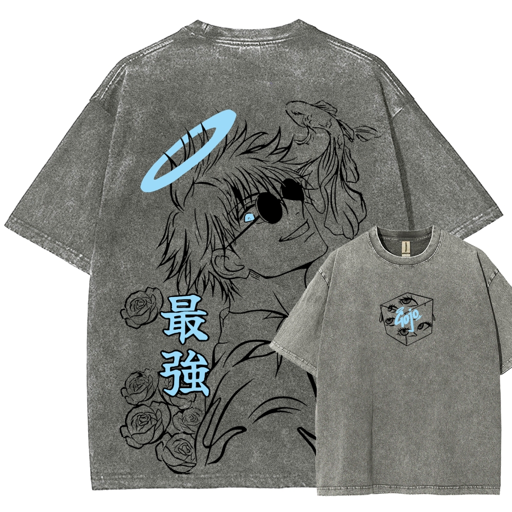 Jujutsu Kaisen Unisex Fit Washed T-Shirt 2512000922