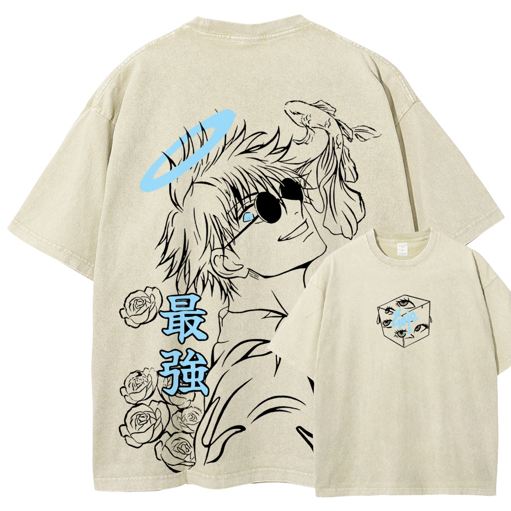 Jujutsu Kaisen Unisex Fit Washed T-Shirt 2512000922