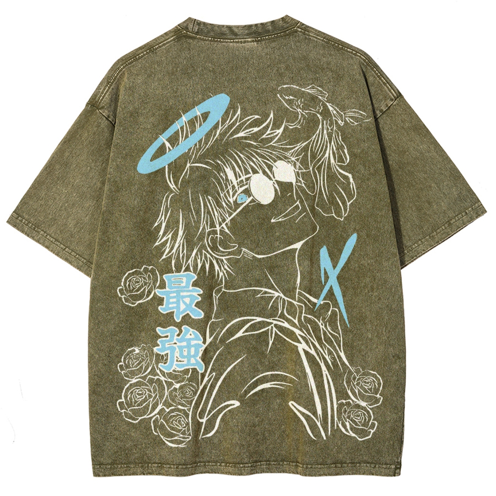 Jujutsu Kaisen Unisex Fit Washed T-Shirt 2512000922