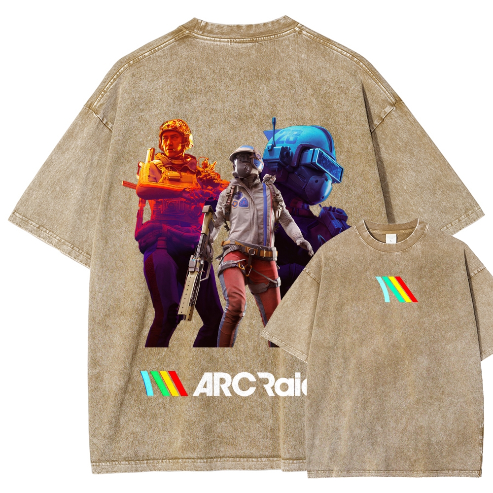 ARC Raiders Unisex Fit Washed T-Shirt 2512001409