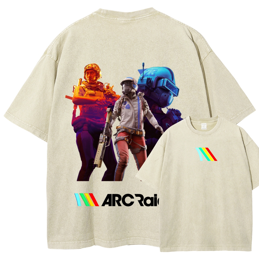 ARC Raiders Unisex Fit Washed T-Shirt 2512001409