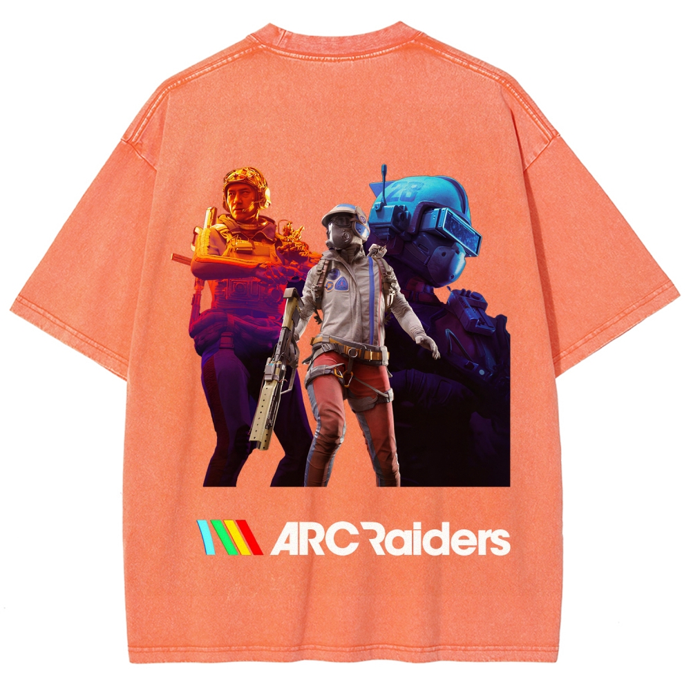 ARC Raiders Unisex Fit Washed T-Shirt 2512001409