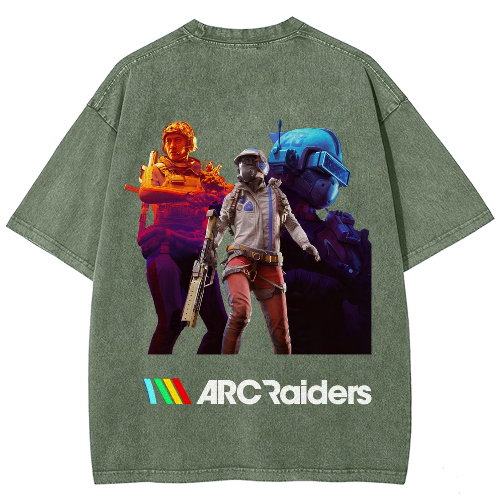 ARC Raiders Unisex Fit Washed T-Shirt 2512001409