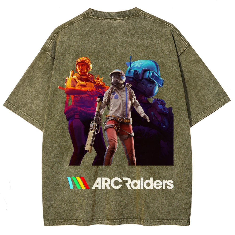 ARC Raiders Unisex Fit Washed T-Shirt 2512001409