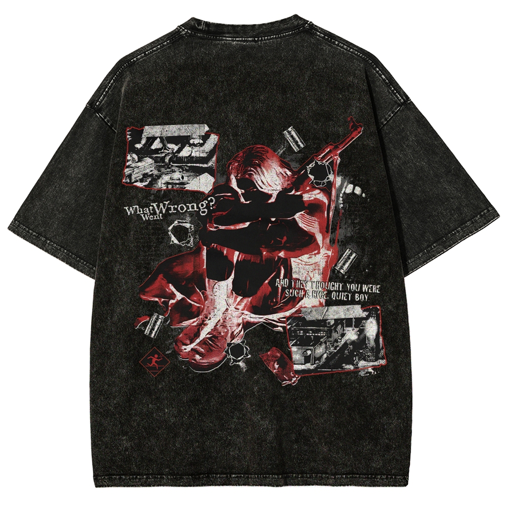 Postal Unisex Fit Washed T-Shirt 2512001428