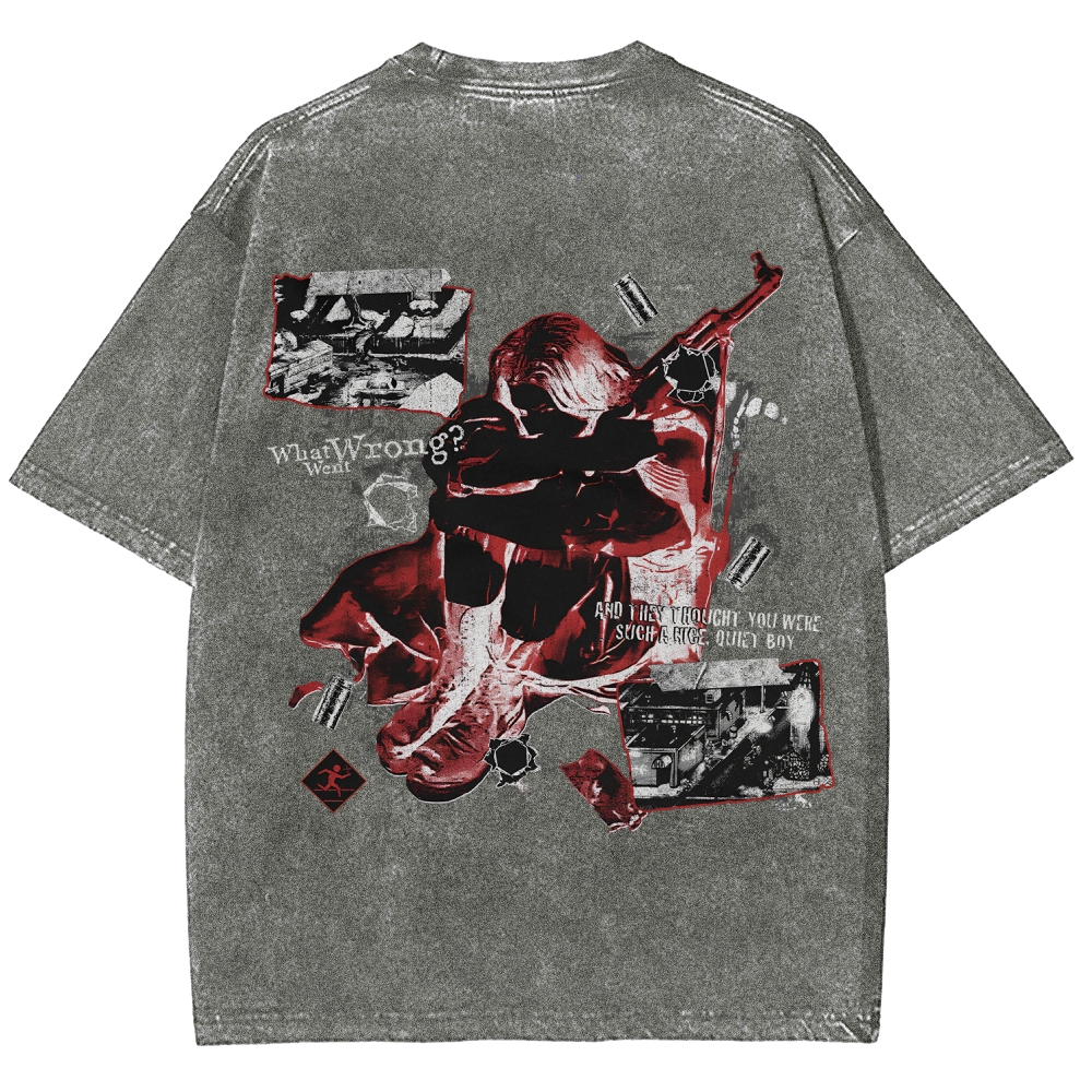 Postal Unisex Fit Washed T-Shirt 2512001428