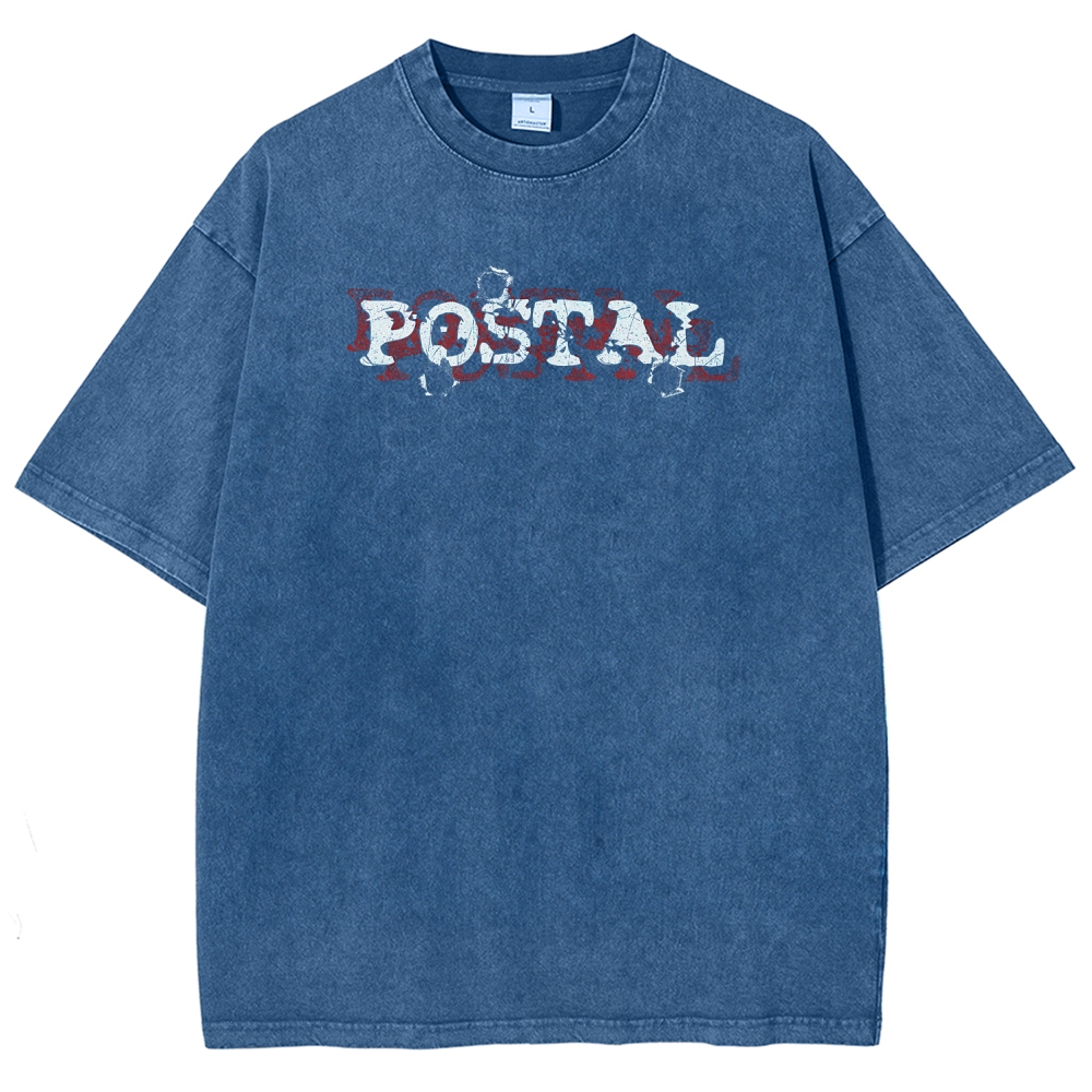 Postal Unisex Fit Washed T-Shirt 2512001428