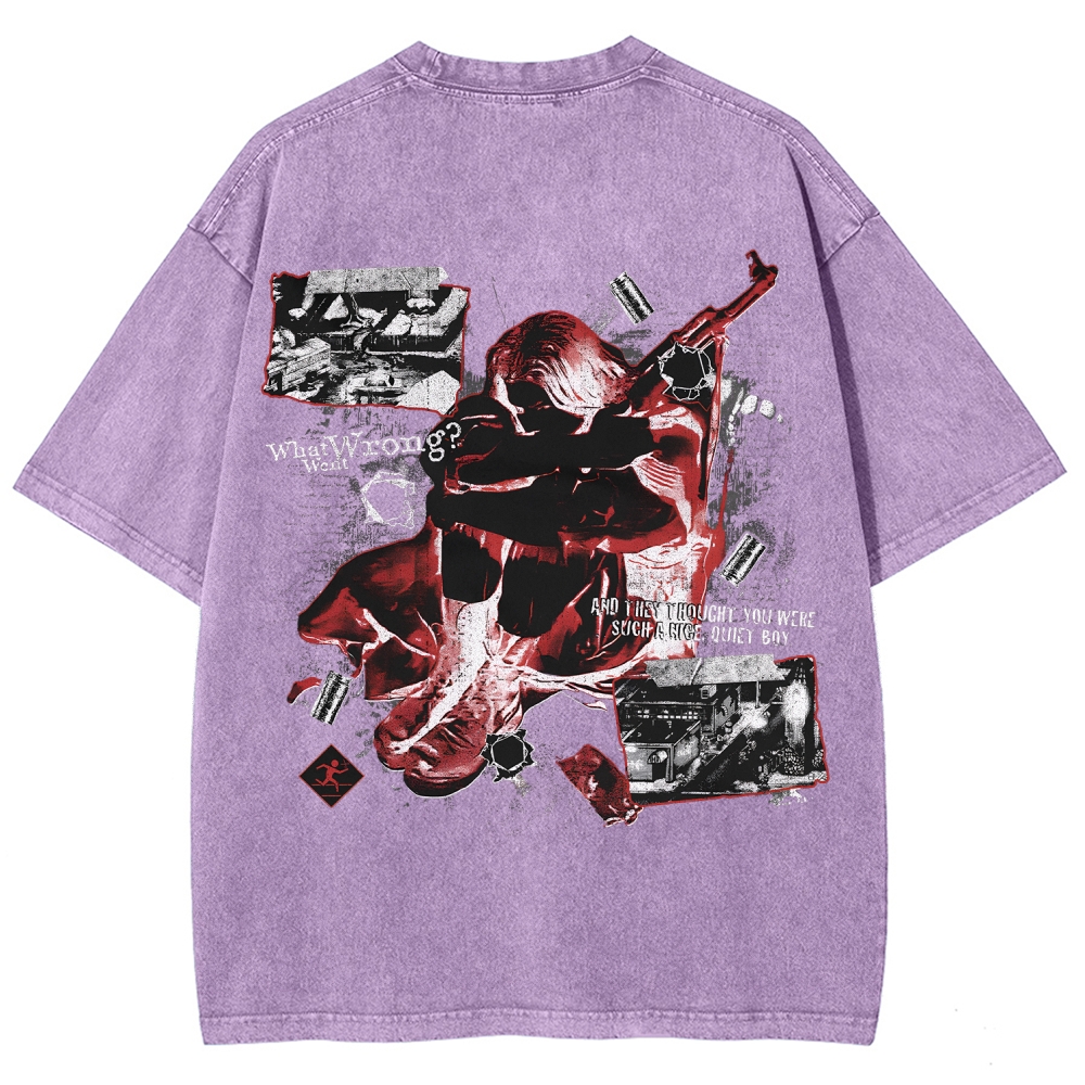 Postal Unisex Fit Washed T-Shirt 2512001428