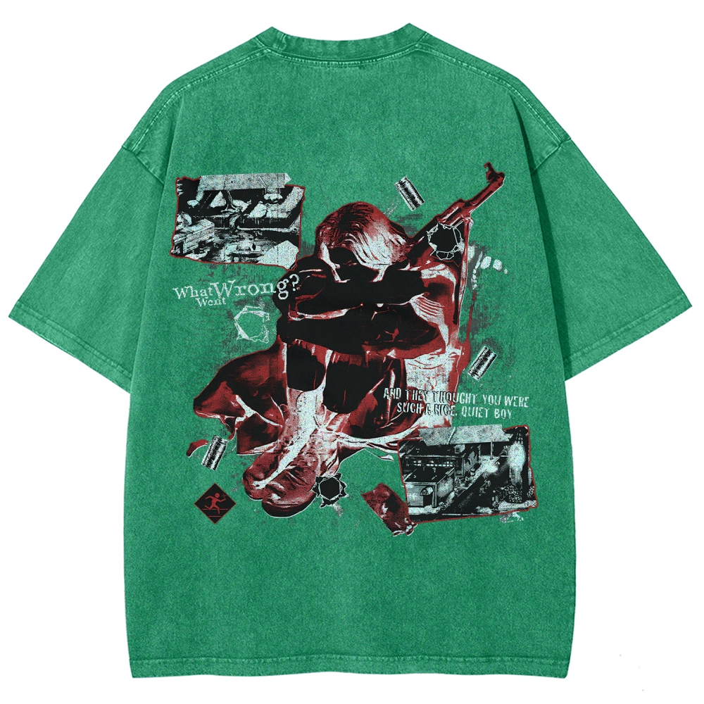 Postal Unisex Fit Washed T-Shirt 2512001428