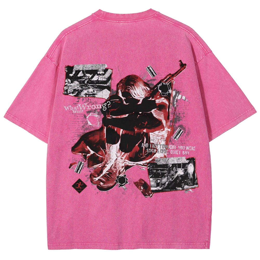 Postal Unisex Fit Washed T-Shirt 2512001428