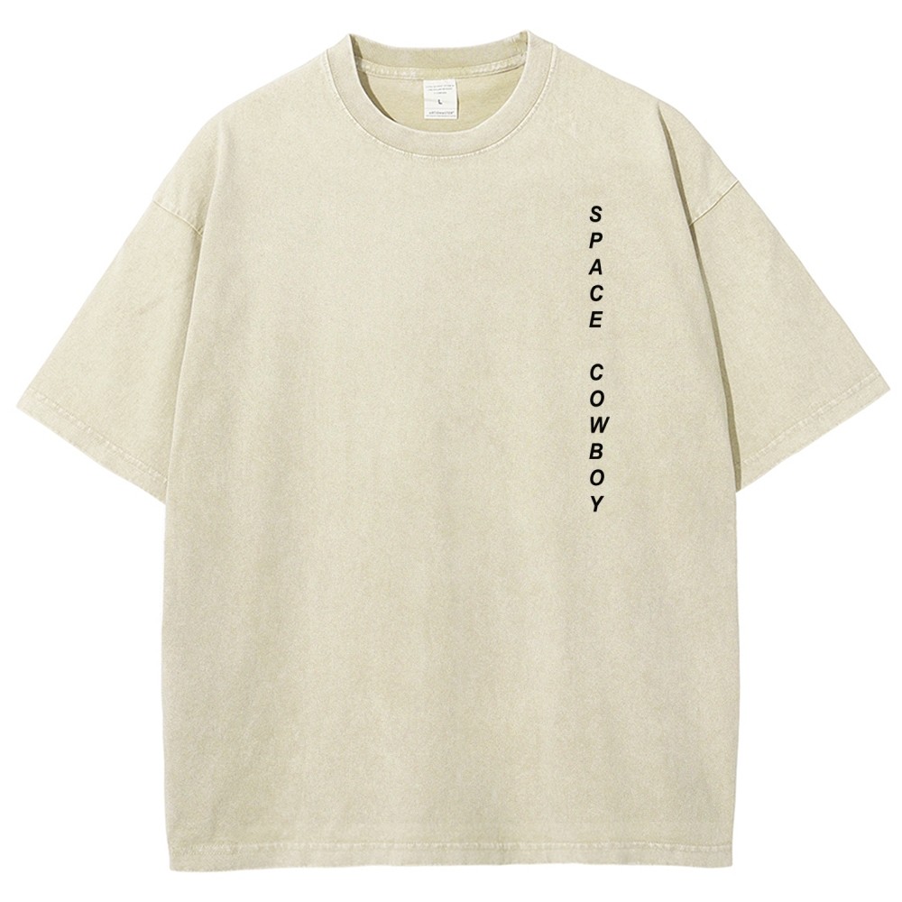 Cowboy Bebop Whatever Happens Unisex Fit Washed T-Shirt 2512002460