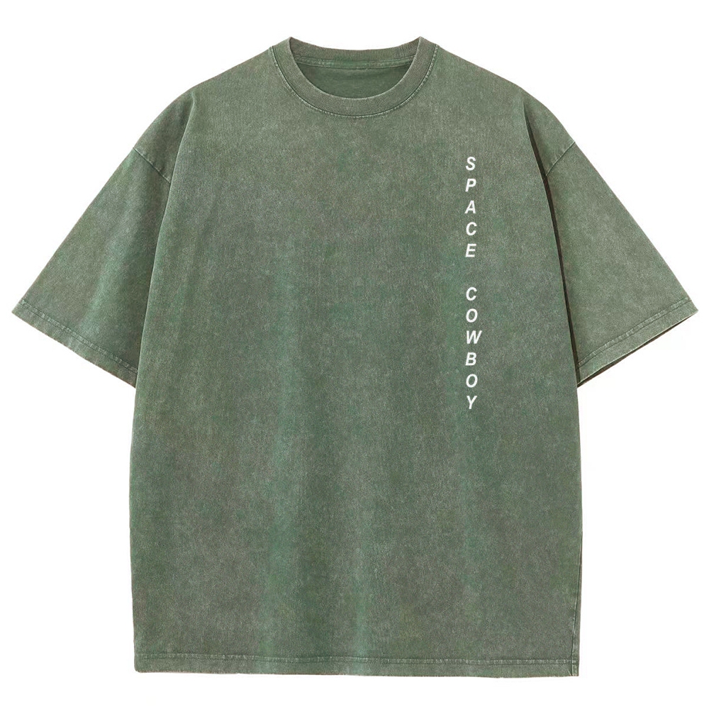 Cowboy Bebop Whatever Happens Unisex Fit Washed T-Shirt 2512002460