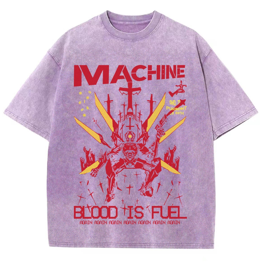 ULTRAKILL Unisex Fit Washed T-Shirt 2512004292