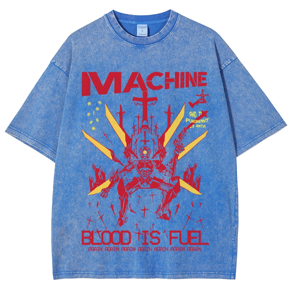 ULTRAKILL Unisex Fit Washed T-Shirt 2512004292