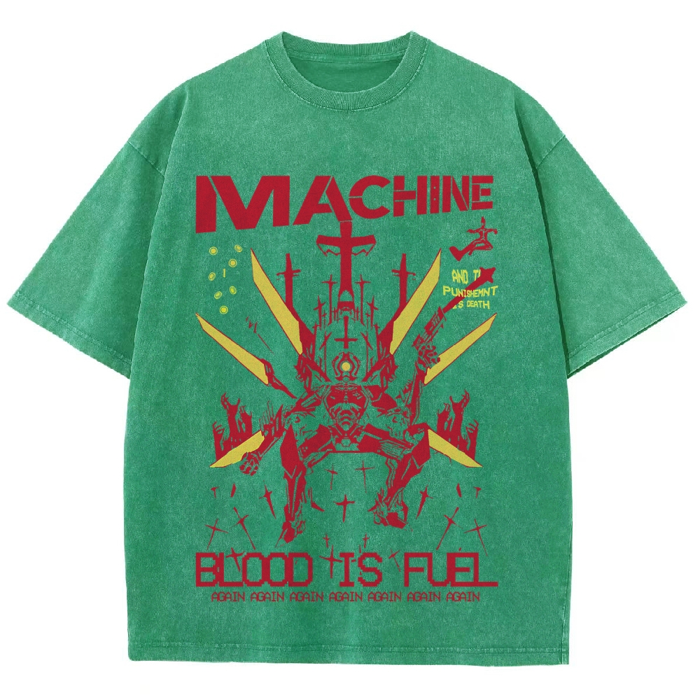 ULTRAKILL Unisex Fit Washed T-Shirt 2512004292