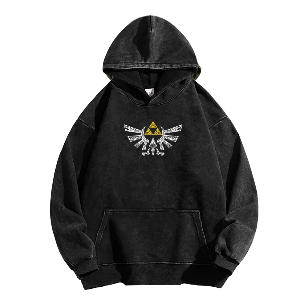 The Legend of Zelda Unisex Washed Hoodie 2512005685