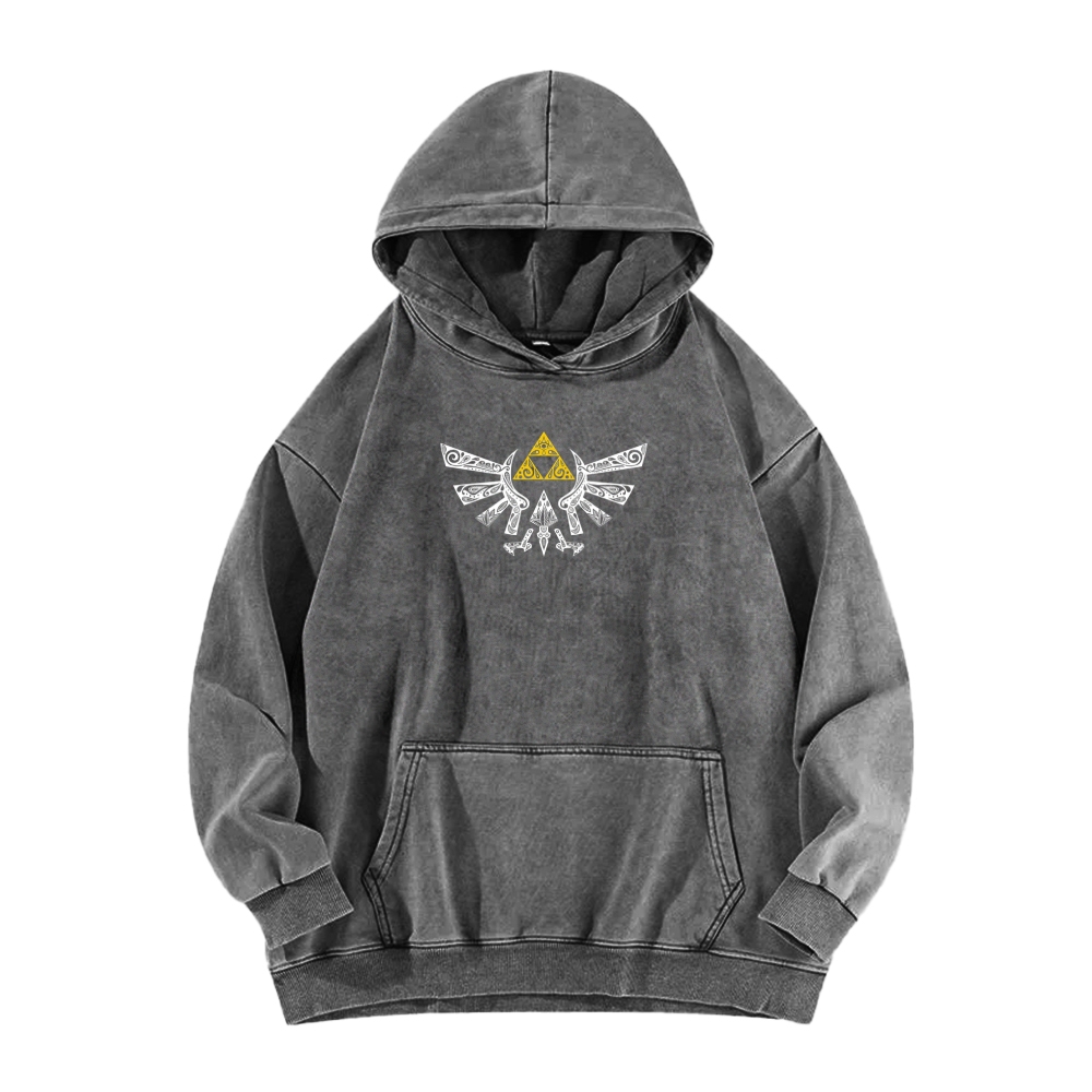 The Legend of Zelda Unisex Washed Hoodie 2512005685