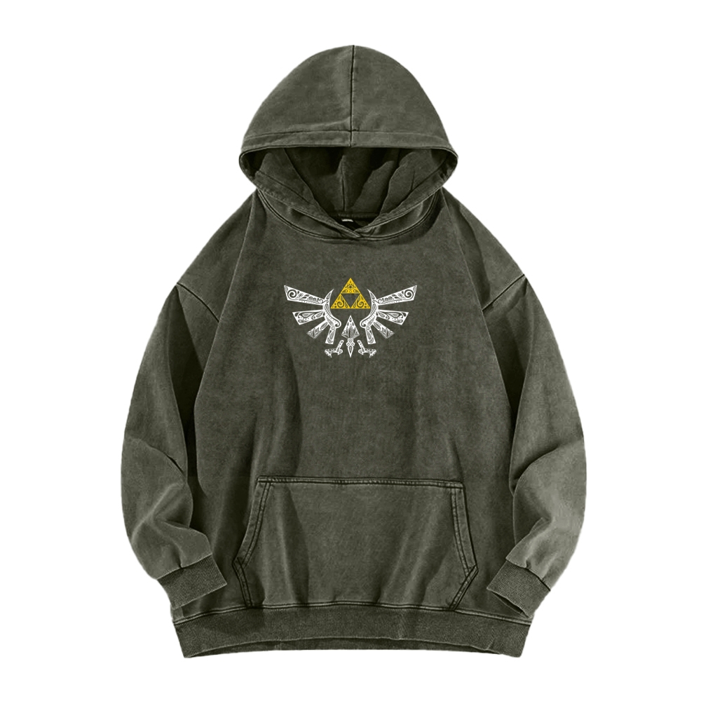 The Legend of Zelda Unisex Washed Hoodie 2512005685