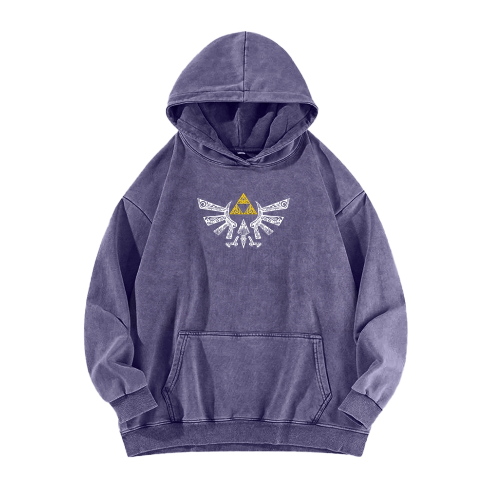 The Legend of Zelda Unisex Washed Hoodie 2512005685