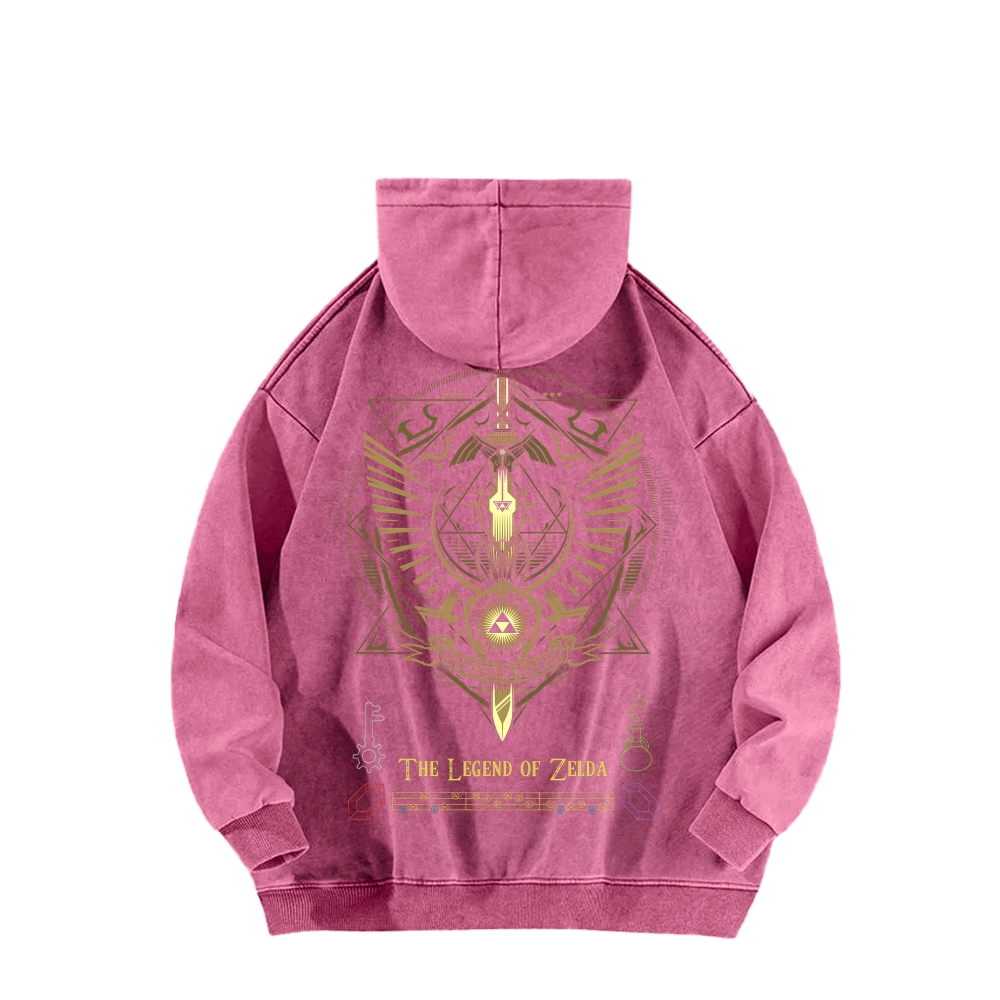 The Legend of Zelda Unisex Washed Hoodie 2512005685