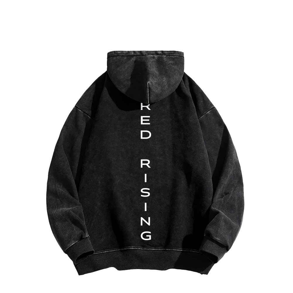 Red Rising Unisex Washed Hoodie 2512005689