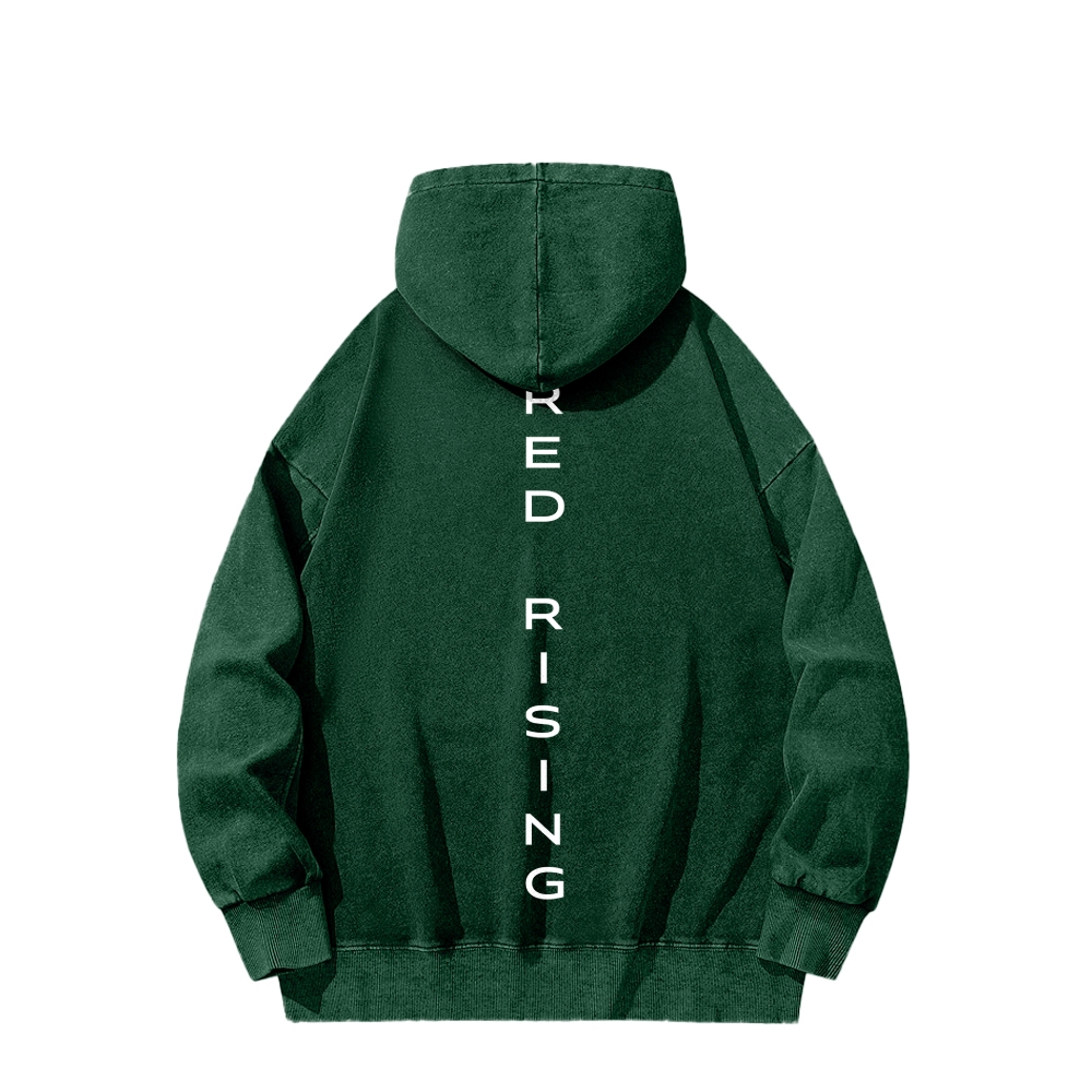 Red Rising Unisex Washed Hoodie 2512005689