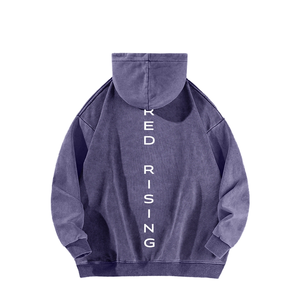 Red Rising Unisex Washed Hoodie 2512005689