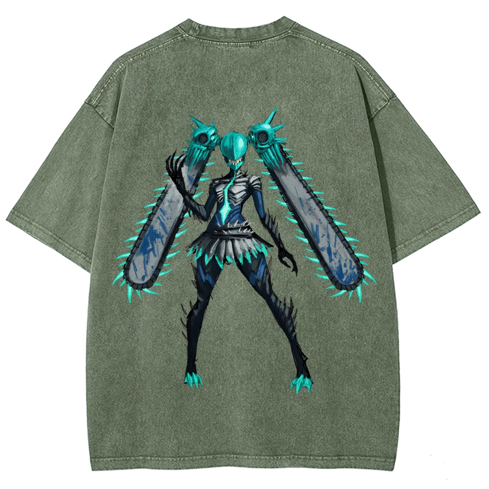 Hatsune Miku Unisex Fit Washed T-Shirt 2512006171